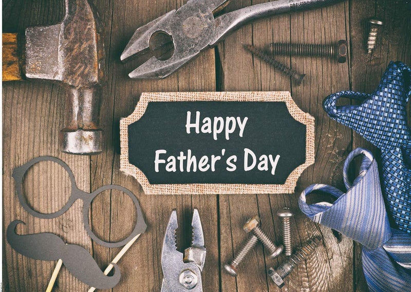 LTLYH 7x5ft Happy Father's Day Photography Backdrop Fathers Day Party Decoration Backdrop Best DAD Party Decor Father's Day Banner Backdrops for Photography 101 - Image 2